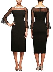Alex Evenings Women's Plus Size Short Shift Dress