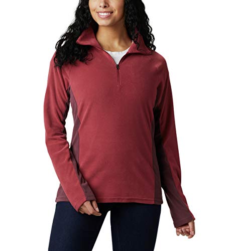 columbia women's glacial iv half zip fleece