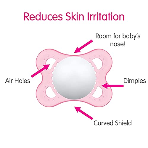 MAM Original Day & Night Baby Pacifier, Nipple Shape Helps Promote
