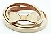FAD Candy Synthetic Leather Women Skinny Butterfly Bow Waist Belt Waistband Beige