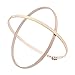 Tinksky 12inch Embroidery Hoop Tambour Embroidery Bamboo Circle Embroidery Cross Stitch Hoop Ring