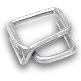 Metal Buckles for Plastic Strapping - 1/2" (Pack of 1000 Buckles)