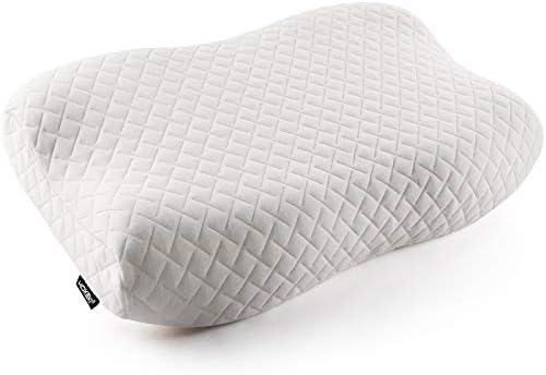 HOKEKI Ergonomic Cervical Support Pillow,Contour Memory Foam Bed