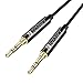 Long AUX Cable [8ft/2.4M - Copper Shell, Hi-Fi Sound Quality] - iVanky 3.5mm Male to Male Audio Cable/Auxiliary Cable/Aux Cord for Car Stereos, iPod, iPhone, Sony Series, Beats and More - Black primary
