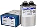 GE - 12.5 uF MFD x 370 VAC Genteq Replacement Capacitor Oval # C312L / 27L572