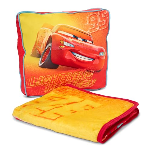 Northwest Cars Cloud Stretch Pillow and Silk Touch Throw Blanket Set, 14