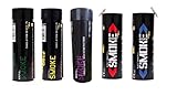 Photo Smoke Effect (5-Pack, 3 Regular and 2 Twin-Vented Burst) (Rainbow - Assorted Colors)