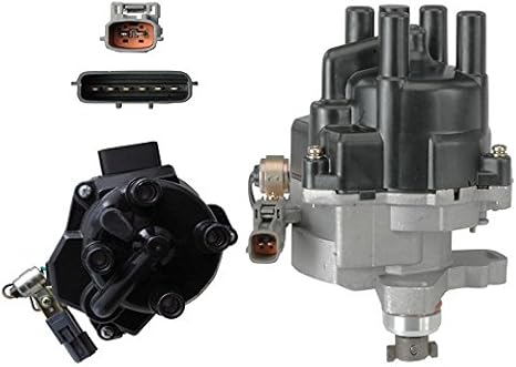 Amazon Com New Distributor Replacement For Nissan Altima 2 4 4 Cyl Ka24de 1997 2001 22100 5v100 22100 9b000 Automotive