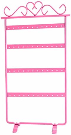 Eyotool High Grade Iron Earrings Display Holder Four Tier 48 Holes Jewelry Organizer Modern Fine Exhibition Stands