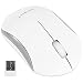 Macally RF Wireless Computer Mouse with 3 Button, Scroll Wheel, 2.4ghz Dongle Receiver, Compatible with Windows PC, Apple MacBook Pro/Air, iMac, Mac Mini, Laptops (White)