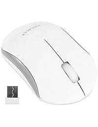 Ma y RF - Ratón inalámbrico con 3 botones, rueda de desplazamiento, receptor Dongle de 2,4 GHz, compatible con Windows PC, Apple MacBook Pro Air, iMac, Mac Mini, ordenadores portátiles