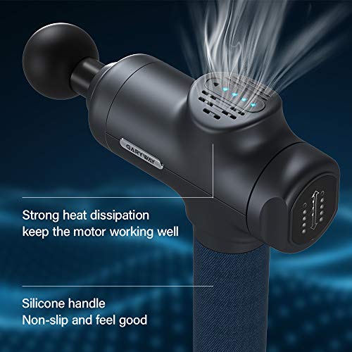 Massage Gun Deep Tissue Muscle with 9 Head Attachments – Handheld Percussion Massager for Neck, Shoulder, Arms… - Image 2