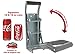 Vanitek 16 oz Aluminum Can Crusher & Bottle Opener | Heavy Duty Large Metal Wall Mounted Soda Beer Smasher - Eco-Friendly Recycling Tool
