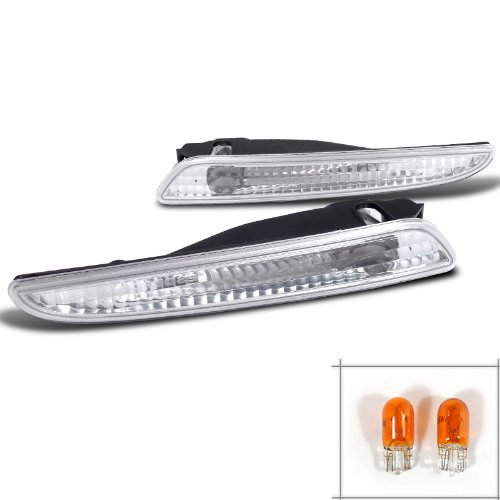 Benz W211 E-Class Clear Side Marker Bumper Lights
