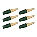 Blumat Bottle Adapter (6 Pack): Self Watering Spikes/Houseplant Watering Stakes, Automatic Irrigation System, Use When On Vacation,Terracotta Spikes to use with Recycled Plastic Water Bottles