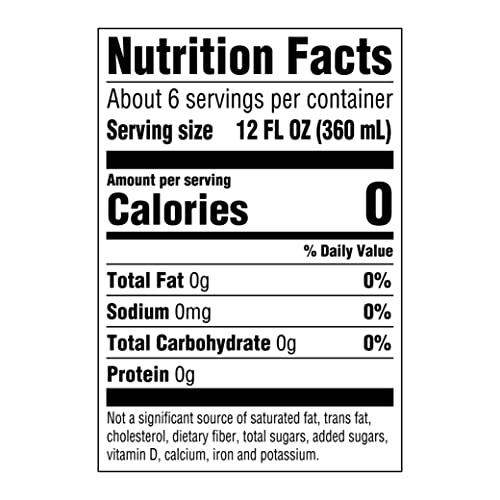 AMAZON GROCERY, SELTZER SPARKLING WATER, 67.6 FL OZ