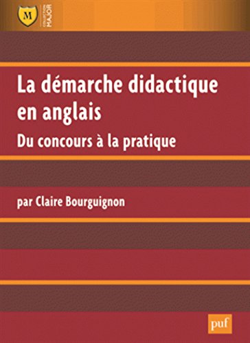 La  démarche didactique en anglais
