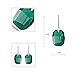 Silver Crystal Diamond Accent Wish Stone Fashion Earrings Studs Drop Set for Women, with a Gift Box, Made with SWAROVSKI Crystal,Green