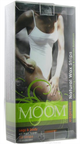 Natural Waxed Strips for Legs and Body (4 Boxes)