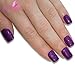 False Nails Bling Art French Fake Matte Gel Glitter Polished Squoval 24 Acrylic Medium Tips Glue (Andromeda Gel)