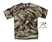 Rothco A-Tacs AU T-Shirt, Brown, Large