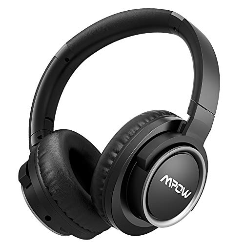 Mpow [Update] Active Noise Cancelling Headphones, ANC Over Ear Bluetooth Headphones w/Mic, Better Noise Cancelling Effect 30 Hours Playtime, Foldable Wireless Headset Cell Phone/PC