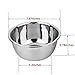 Stainless Steel Bowl,1.5QT Salad Bowl,Metal Bowls,Stainless Steel Basin,Heavy Duty Deeper Edge Mirror Finish Dishwasher Safe bowl (S)
