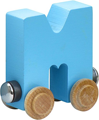 NameTrain Pastel Finish Letter Car M - Made in USA