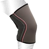 Athletic Knee Sleeve Support - Best Compression joint brace For Man and Woman -Backed with Free Size exchange! Protection while Exercise, Weightlifting, & Powerlifting CrossFit workout