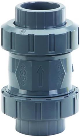 3/4" PVC 561 Socket/Thread True Union Cone Check Valve w/FPM Seals