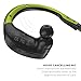 phaiser BHS-530 Bluetooth Headphones for Running, Wireless Earbuds for Exercise or Gym Workout, Sweatproof Stereo Earphones, Durable Cordless Sport Headset Mic, Limegreen