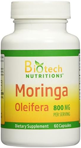 Serving Moringa Oleifera Capsules, 800 mg, 60 Count