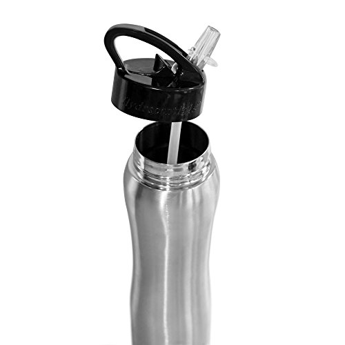 Stainless Steel Insulated Water Bottle With Straw By Hydracentials