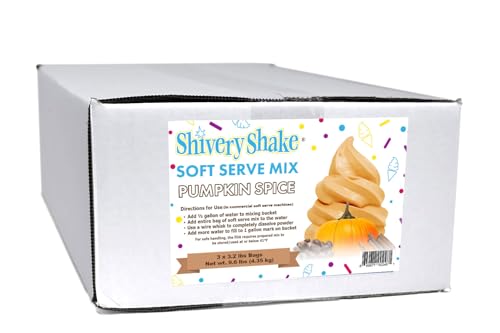 Shivery Shake Soft Serve Ice Cream Mix, 3 x 3.2 lb