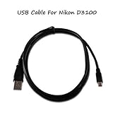 UC-E4 USB Cable For Nikon D3100 Camera, And USB Computer Cord For Nikon D3100.