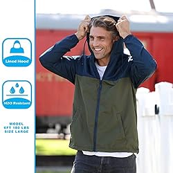 Global Blank Men's Windbreaker Jacket Lightweight