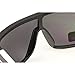 Spy Optic Flynn 673016373129 Flat Sunglasses, One Size (Matte Ebony/Ivory Frame/Grey Lens)