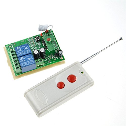 Long Distance RF Switch Transmitters & Receivers DC 12V 2 Channel Wireless Relay Remote Control Swit - //coolthings.us