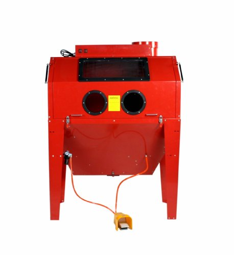 Dragway Tools Model 110 Sandblast Sandblasting Cabinet & Built in Dust Collector