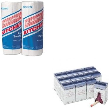 KITBWK6272BWK8100CT - Value Kit - 800 ml Mild Cleansing Pink Lotion Soap (BWK8100CT) and Boardwalk 6272 Two-Ply Household Roll Paper Towel (BWK6272)