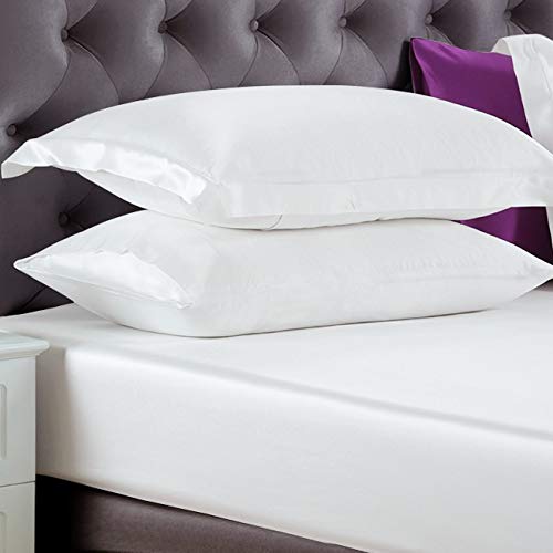 Reliable Bedding 100 Pure Silk Satin Sheet Set 7pcs, Silk Fitted Sheet