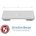 Macally Ultimate 9-Port Powered USB-C Hub & Charging Station | Universal High-Speed Data Transfer & Quick Charging Multiport Type C Hub Charger | Smart Charging Technology & Aluminum Triangle Design