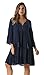 Riviera Sun 21767-DDN-2X Dress Dresses for Women Dark Denim