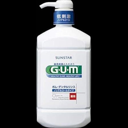 Amazon まとめ買い ガム デンタルリンス ノンアルコールタイプ 960ml 2セット ｇｕｍ マウスウォッシュ 通販