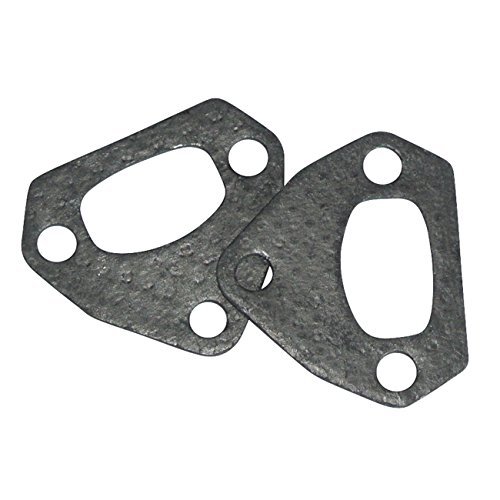 UAUS Exhaust Muffler Silencer Gaskets Piston WT Ring Fit Husqvarna Chainsaw 141 136 41 36