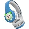 Riwbox-Baosilon-FB-7S-Kids-Headphones-Bluetooth-LED-Light-Up-Bluetooth-Foldable-Headphones-Over-Ear-Volume-Limited-Safe-758595dB-with-Mic-and-TF-card-Children-Headphones-for-School-BlueGrey Riwbox Baosilon FB-7S Kids Headphones Bluetooth, LED Light Up Bluetooth Foldable Headphones Over Ear Volume Limited Safe…
