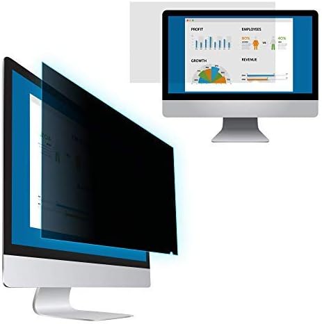 EPHY Privacy Filter 4 in 1 Screen Protector w/Privacy/Anti-Glare/Anti-Blue Light/Anti-Bacterial for Laptop TFT Desktop PC LCD LED Screen - B24W1 - (24" 16:10-517mm x 323mm)