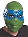 Rubie's Costume Men's Teenage Mutant Ninja Turtles Movie Leonardo Adult 3/4 Mask, Multi, One Size