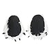 Plush Bear Paw Animal Slippers (White, Large)