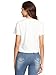 SheIn Women's Casual Round Neck Summer Short Sleeve Scallop T-Shirt Top Blouse